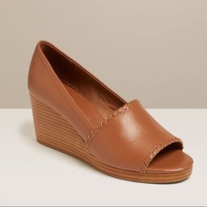 Brand New Jack Rogers Leather Wedges